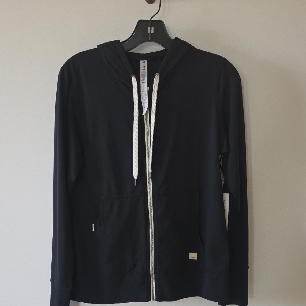 Vuori Black Zip-up Hoodie